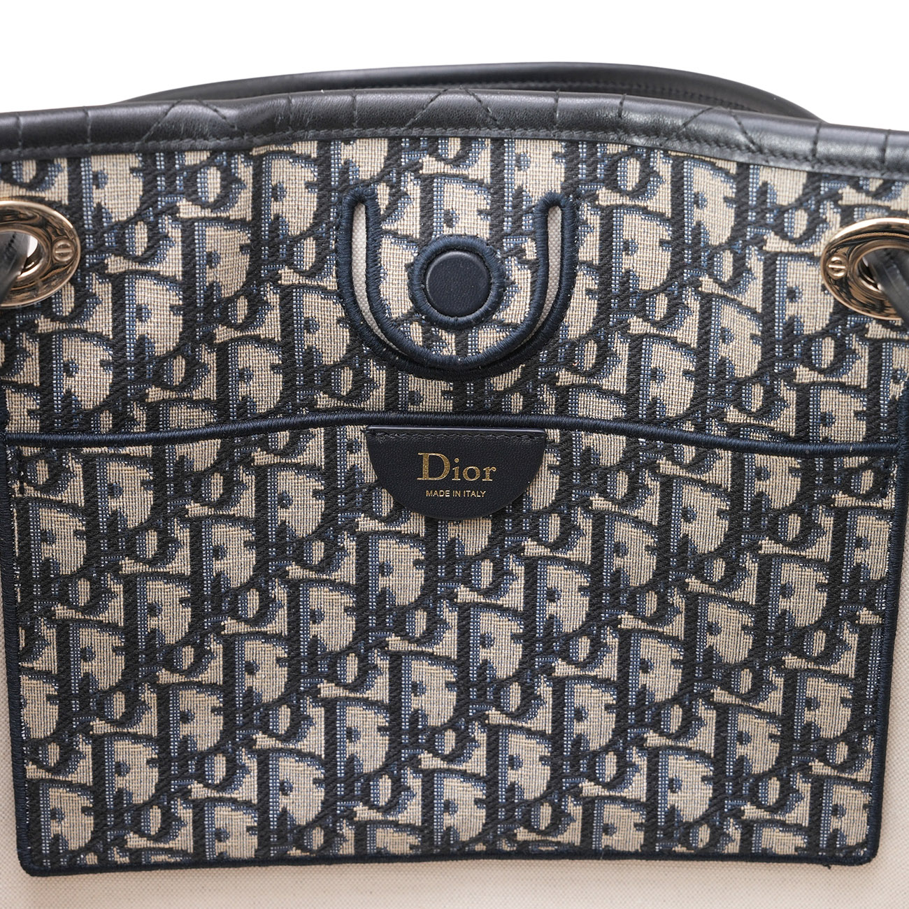 CHRISTIAN DIOR(USED)디올 M1409 까나쥬 프롬나드 쇼퍼백